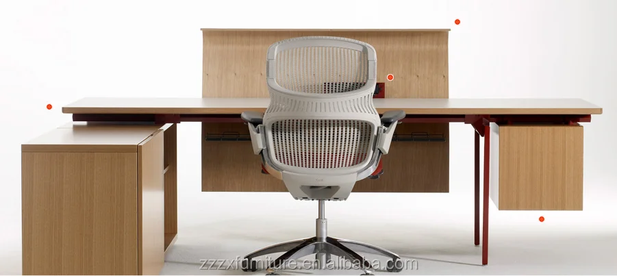 Working table office desks wooden national business furniture countertop private workplace design writing table with sideboards