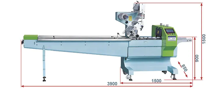 Full Servo Automatic Ice Cube Packaging Machine Chlb China Popsicle Stick Wrapping Machine Plastic Packaging No Product No Pouch