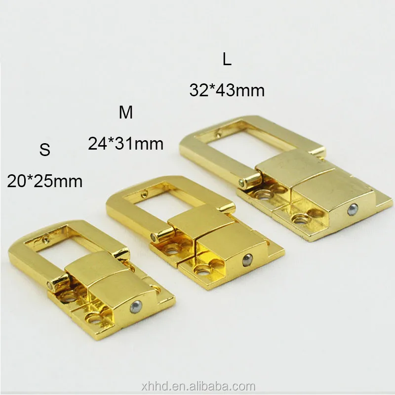 High Quality Factory Sell Shiny Surface Zinc Alloy Lock For Wooden Box Lock Equipped With Screw