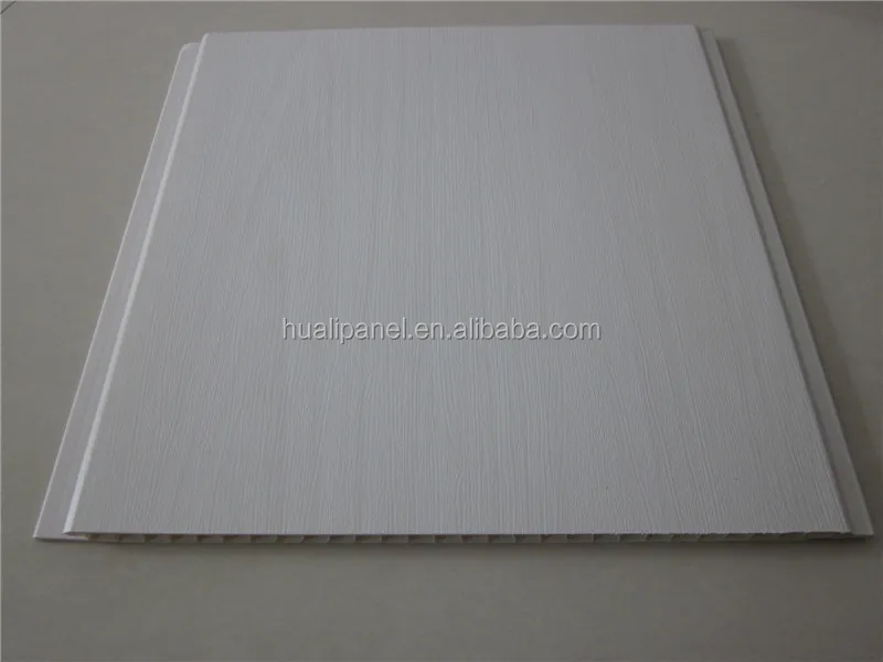 
india best seller plastic wall panelling 7mm*25cm,2.6kg V groove wood laminated 