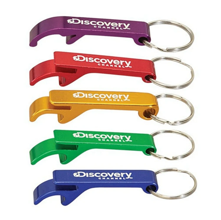 Hot Sale Promotional Gift Tiger Aluminium Keychain Bottle Opener Cheap Beer Opener With Keychain