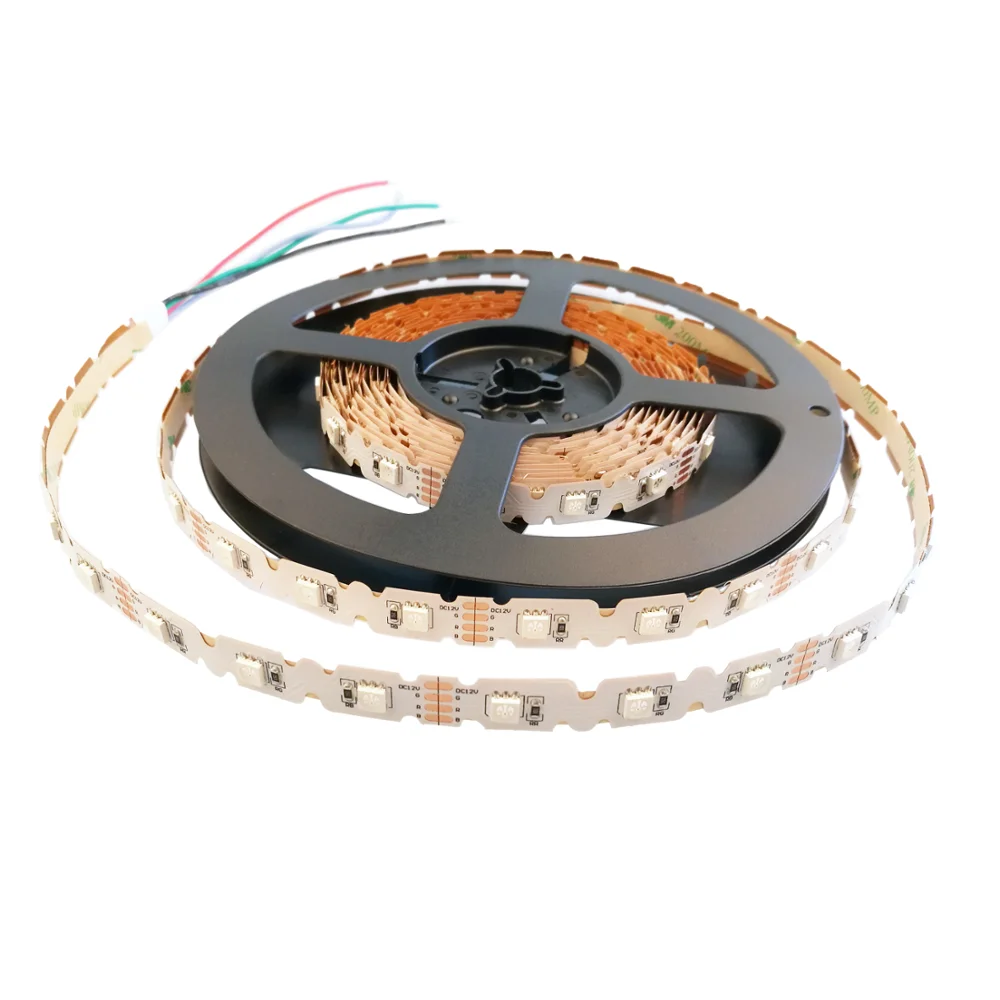 RGB 5050 bendable led strip s shape smd led types zigzag led strip