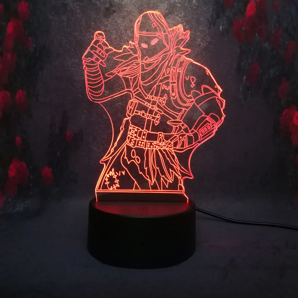 Touch Sensor 7 colorful changing Boy Kids Toy Home Decor Christmas Gift Battle Royale Game PUBG TPS SCAR-L Rifle LED Night Light