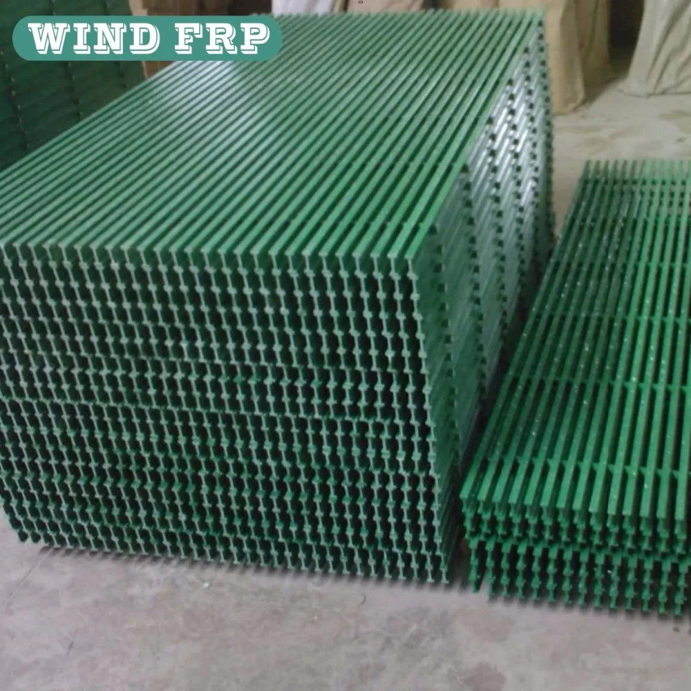 ISO9001 certificate High strength corrosion resistence Fiber glass pultrusion grating