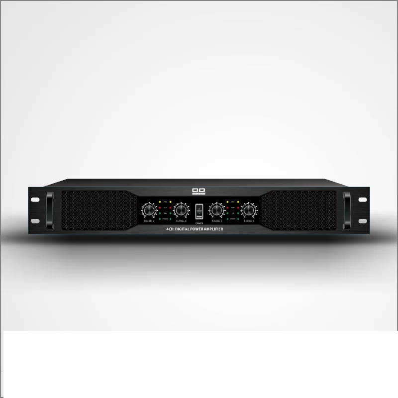 300 Watts 4 Channels Audio Professional Power Amplifier