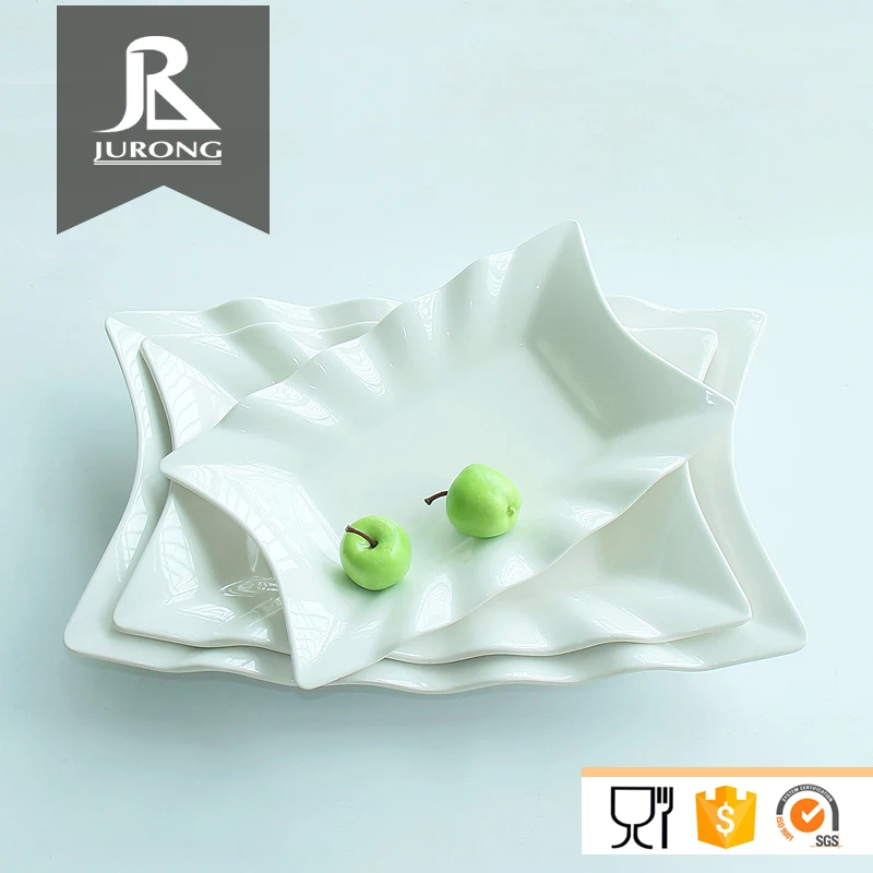 Новый стиль оптовая меламина набор посуды плиты зарядное устройство для продажи