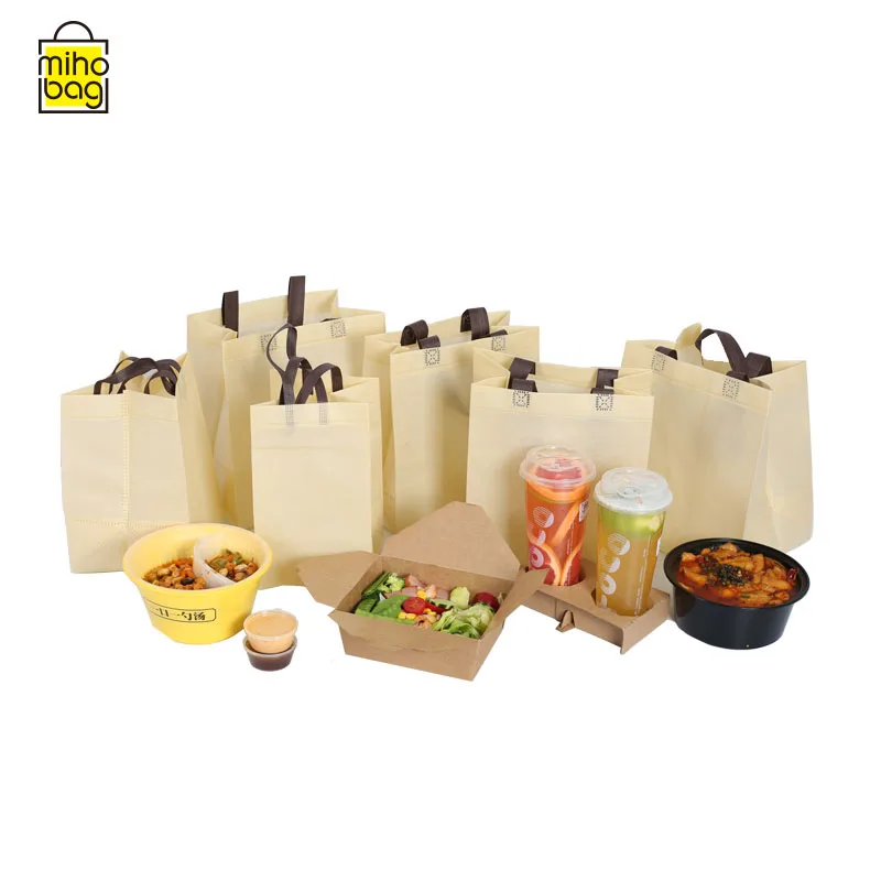 cheap price durable full color printing reusable ecological non woven bag