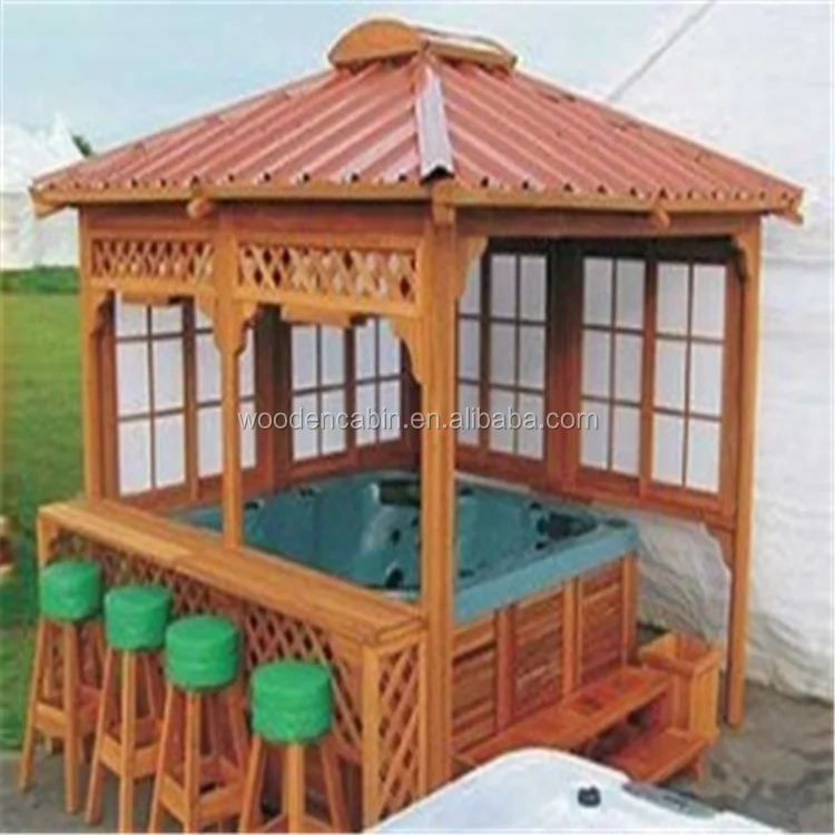 Promotion outdoor garden chinese gazebo with low price