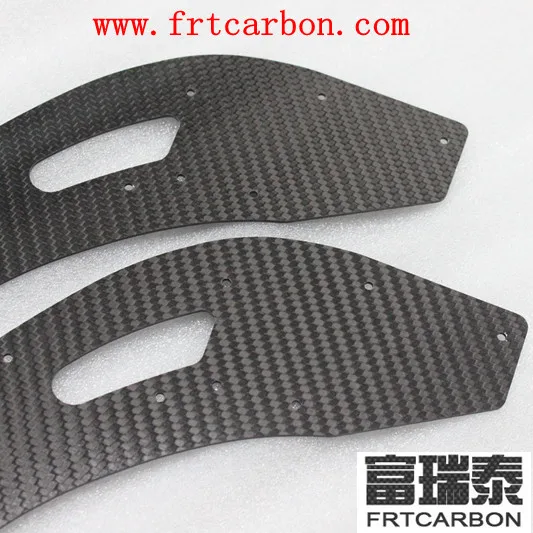carbon fibre sheet cnc cutting parts for carbon drone frame rc car