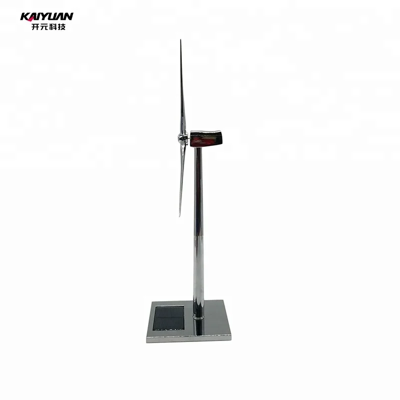 New Decorative Windmills Office Home Solar Windmill Model