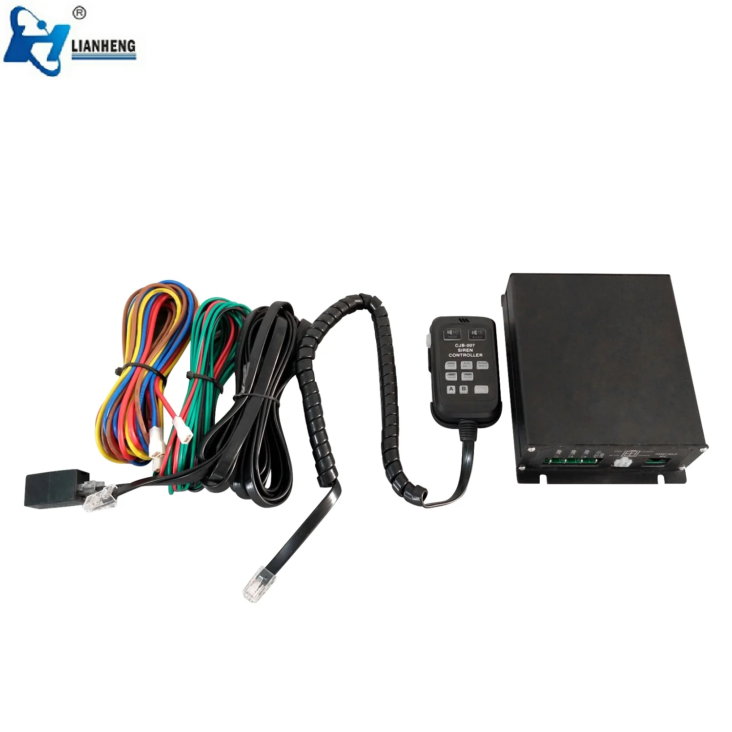 12V 100W electronic RESCUE siren 200 db with CE  US-CJB-01