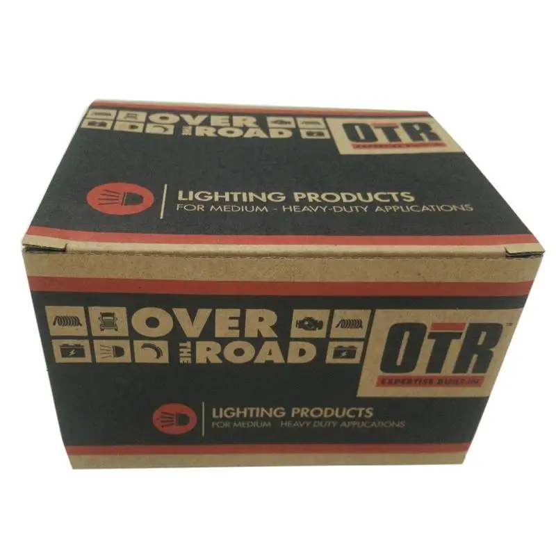 Натуральный коричневый крафт-бумага упаковочная коробка для железа часть на продажу