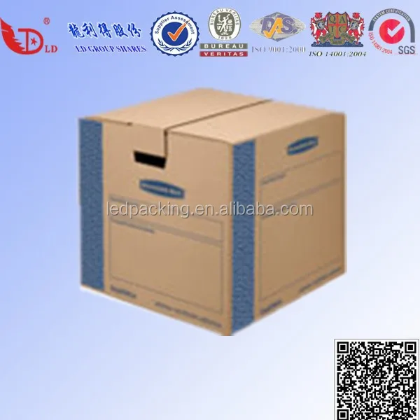 Bankers foldable Box STOR/FILE Storage Box White/Blue 12ct FEL 00703