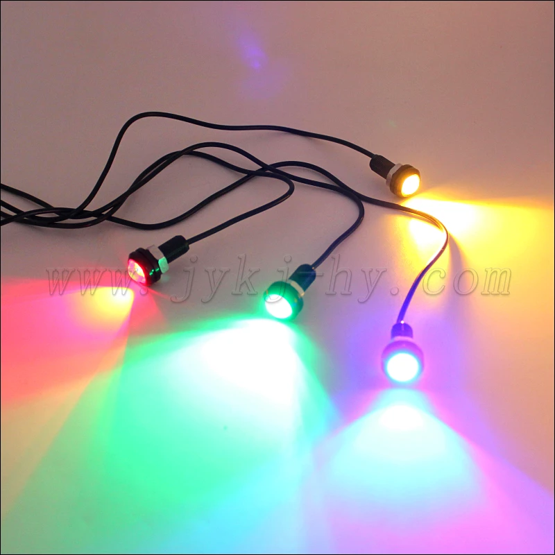 High Power LED eagle eyes 2 X Bolt on Screw LED Mini Eagle Eye Parking Daytime Driving Tail Light Backup DRL Fog Lamp Car Light