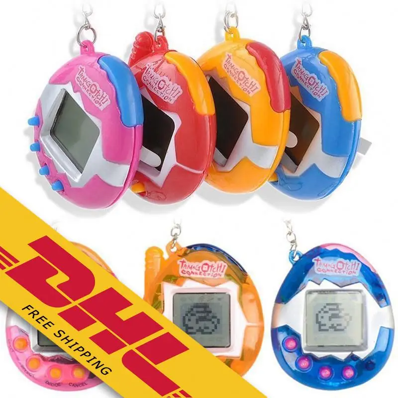  Электронная Виртуальная цифровая машина для домашних животных Tamagotchi ручной мини-брелок электронных