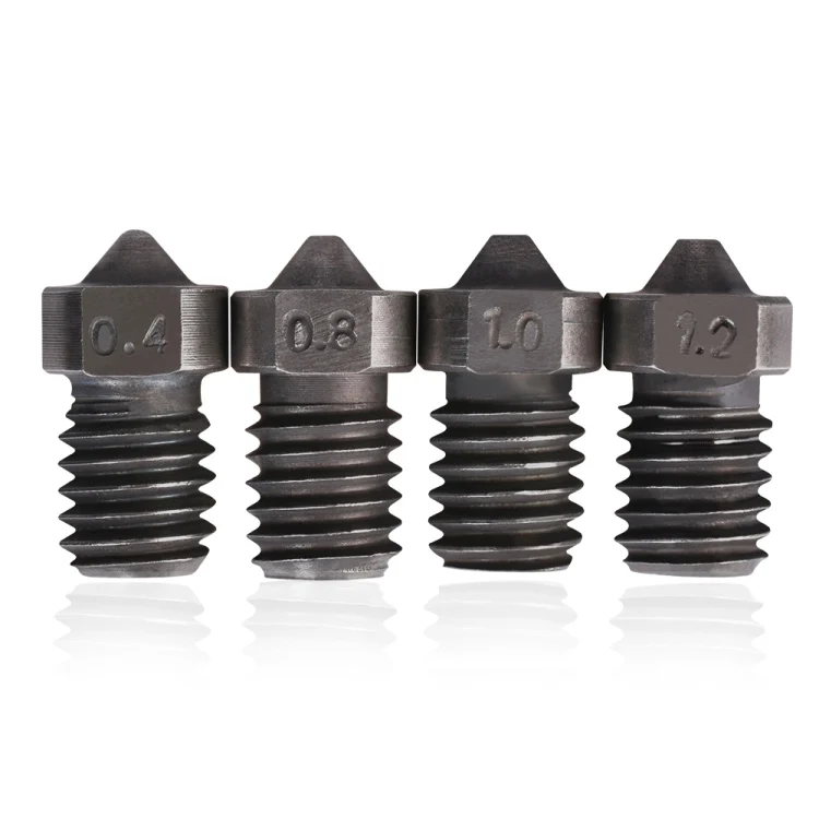 Сопло из закаленной стали E3D V5 V6 для нити 1,75 мм