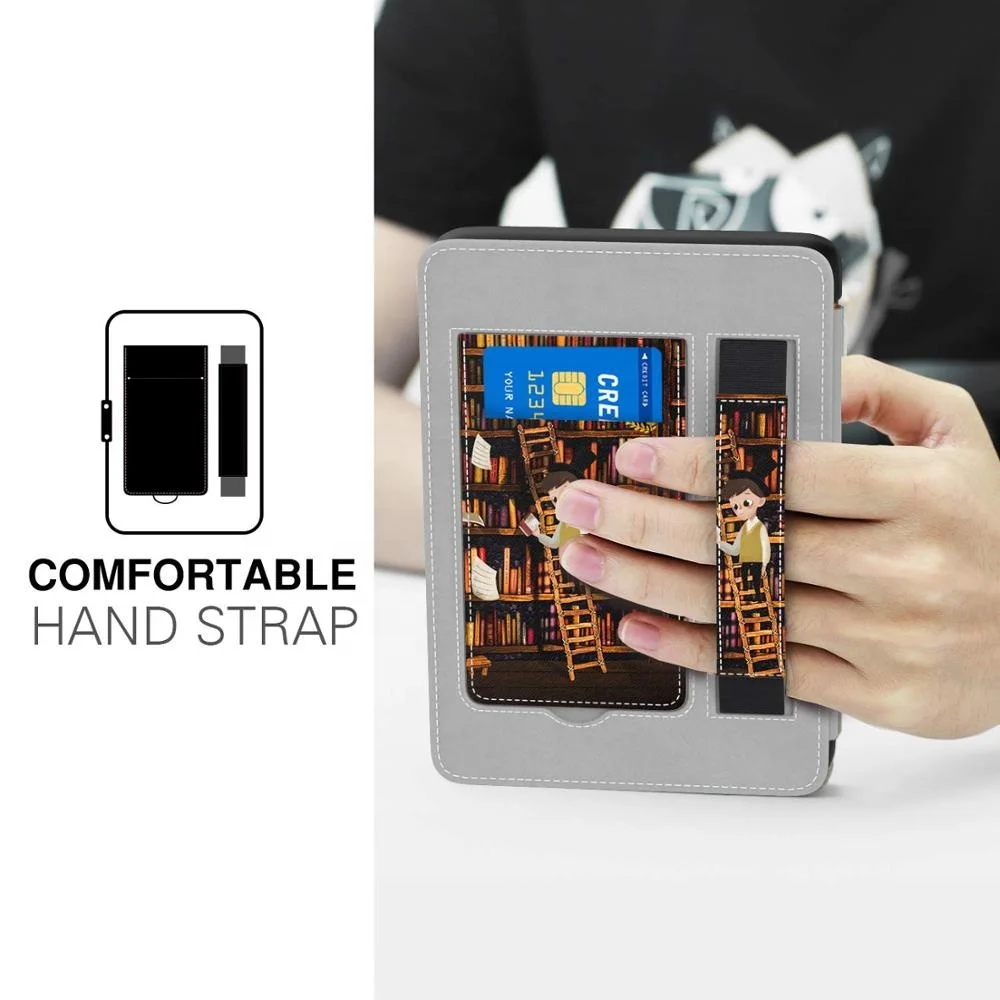 MoKo Smart Cover Shockproof Stand Shell for Kindle 10 6-inch 2019