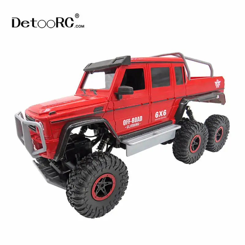 Detoo Toy Remote Control Truck Off Road 6WD RC Car