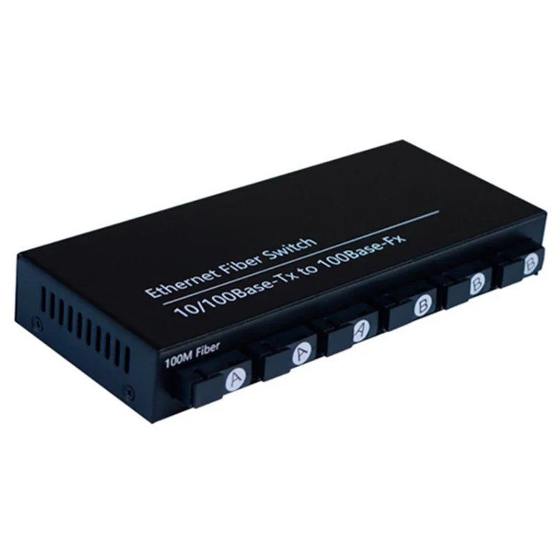 8 портов 10/100 м коммутатор питания через Ethernet 6 + 2 порта постоянного тока настольный сетевой адаптер для внутреннего Wi-Fi ретранслятор блок зарядное устройство