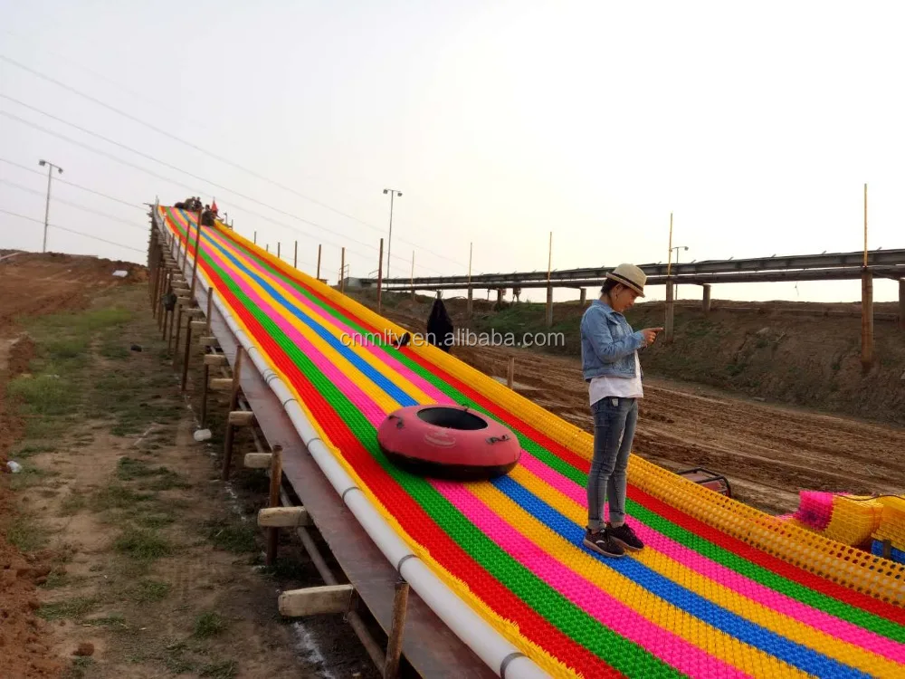 Dry Artificial Ski Slopes