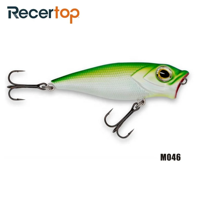 Trolling Tuna Popper Lure 6.5cm 7.5g Top Water Popper Fishing Lure Artificial Bait Hard Fishing Tackle Wobblers