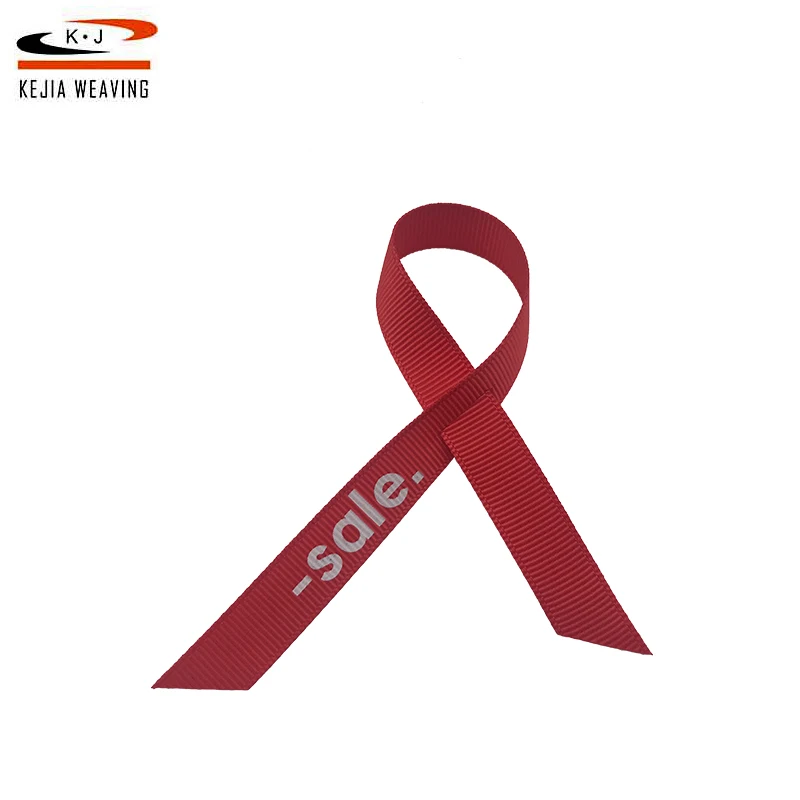 High Criteria Quality Primacy Ultrasonic Cut Satin Cheap Cotton Ribbon Custom Clothing Printed Labels