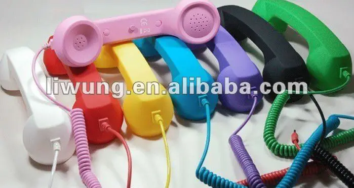 Hot fashionable anti-radiation usb retro phone handset