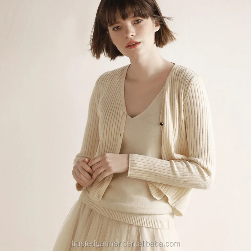 
Ladies bolero sweater cashmere cardigan 