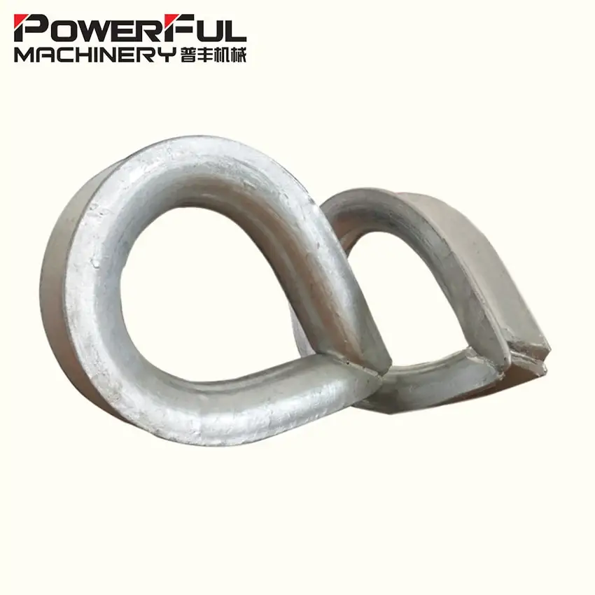 High Quality Rigging Standard Galvanized BS464 Heavy Duty Wire Rope Cable Carbon Steel Ordinary Thimble
