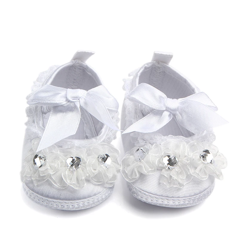 New arrival high quality princess baby christening shoes