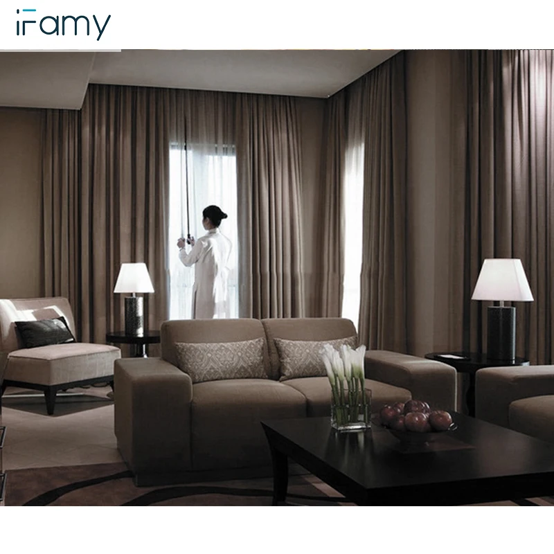 Новые современные теплоизолированные люверсы, затемняющие занавески, готовые гостиничные шторы