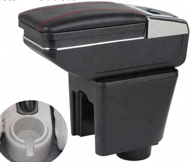 Car Center Console Armrest Storage Box for Volkswagen VW Polo Sedan 2002 ~ 2010