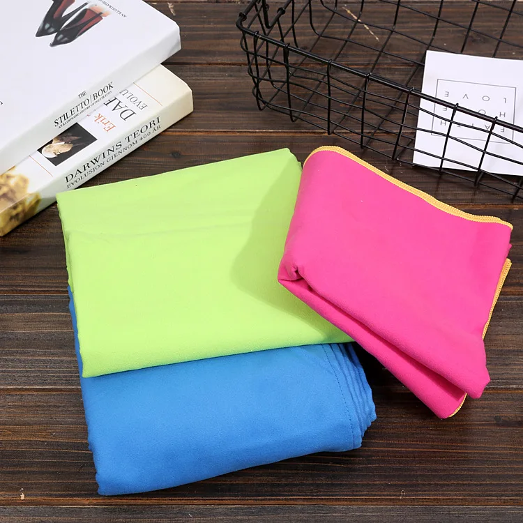 Personalized 85% Polyester 15% Polyamide Yoga Towel Sude Sports Towel