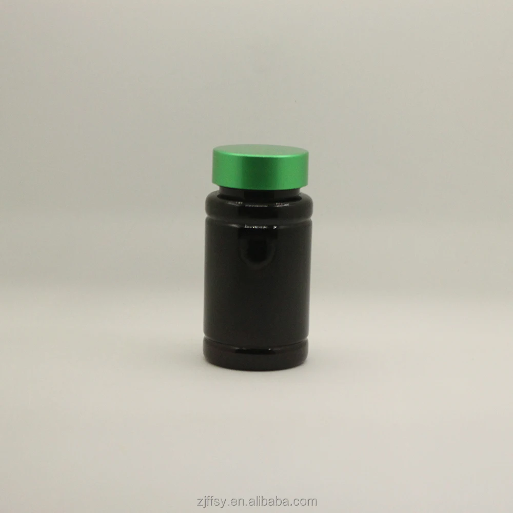 100ml bamboo bottle medicine pill jar plastic bottle medical capsule bottles
