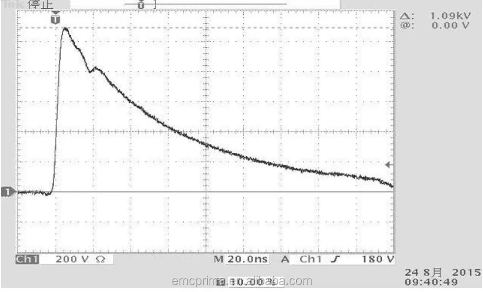 
Professional EMC test voltage pulse generator 