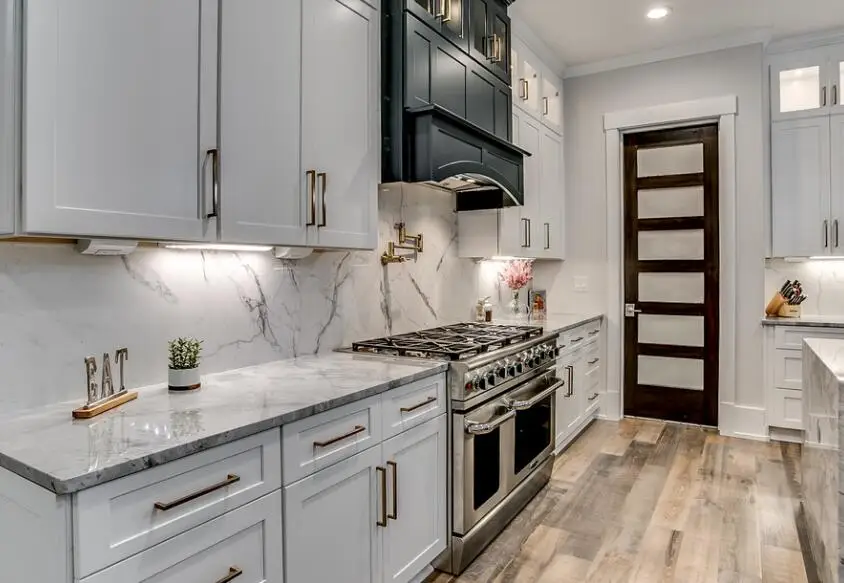 2022 new arrivals best home design furniture simple modern fashion style solid wood kitchen cabinet for kitchen pantry cupboard