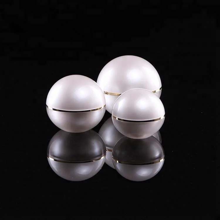 20ml 30g Ball Jar  for eye cream moisture boost Cosmetic packaging 15ml lip mask container 50g jar for Overnight Mask