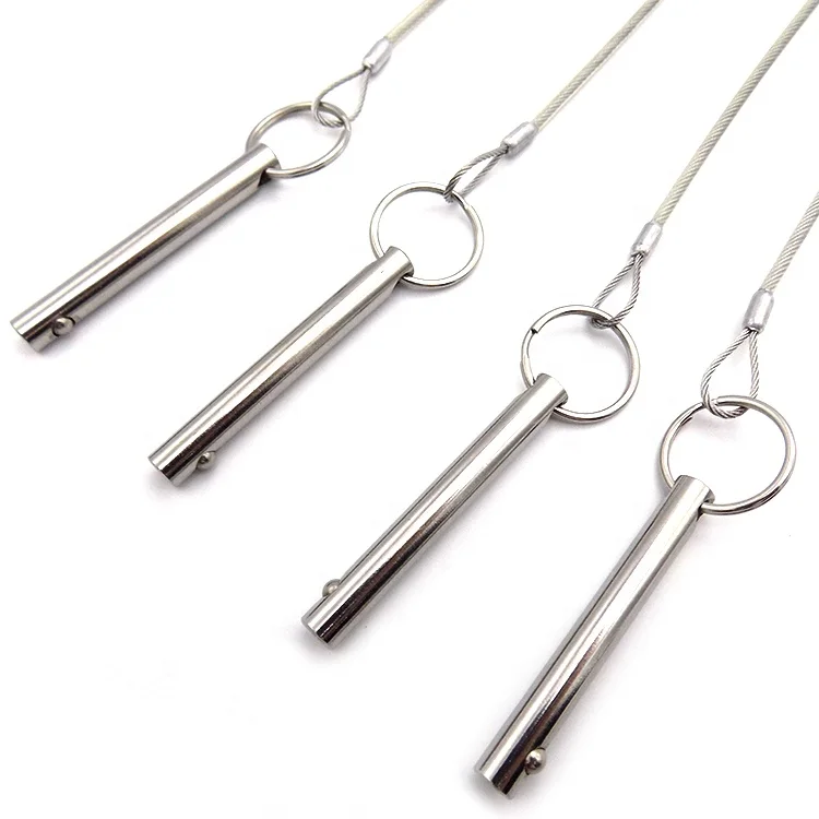 Steel Wire Rope with L Fitting and Carabiner for Lighting