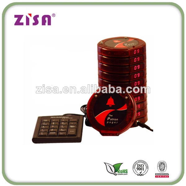 беспроводной гостей пейджер каботажное судно/беспроводной отзывы пейджинговой системы судно