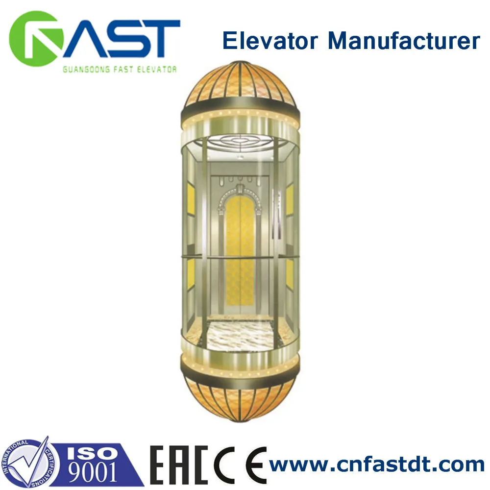 Residential Glass Elevator Lift High Tech Competitive Price