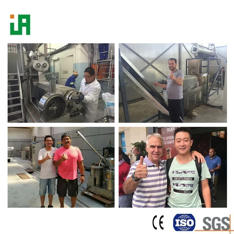 Puff Snack Food Magic Pop Snack Cassava Chips Machine