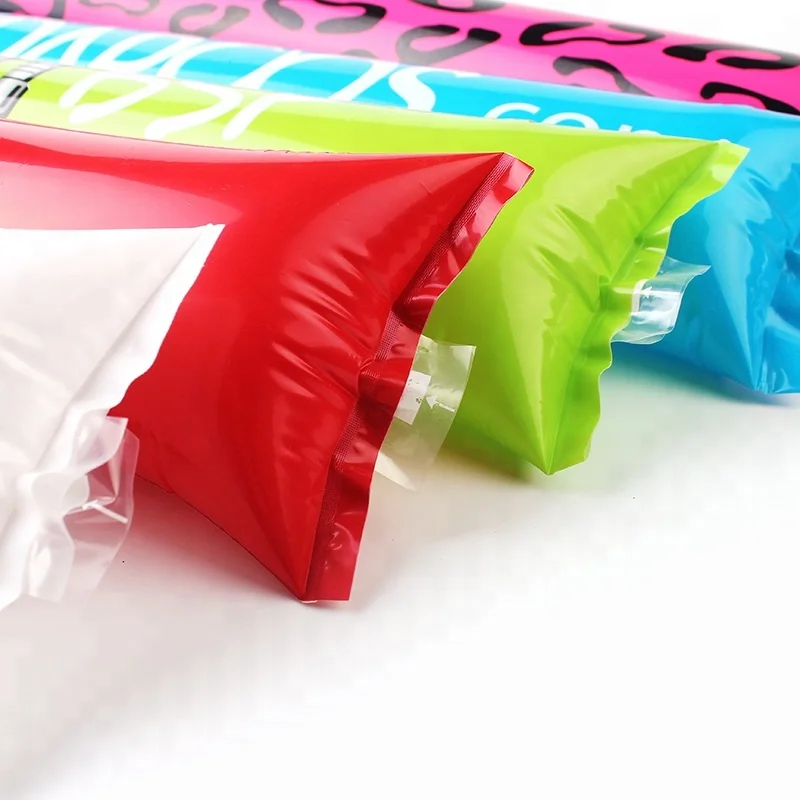 
best selling promotional ballon inflatable stick light up hand clappers make bang stick 