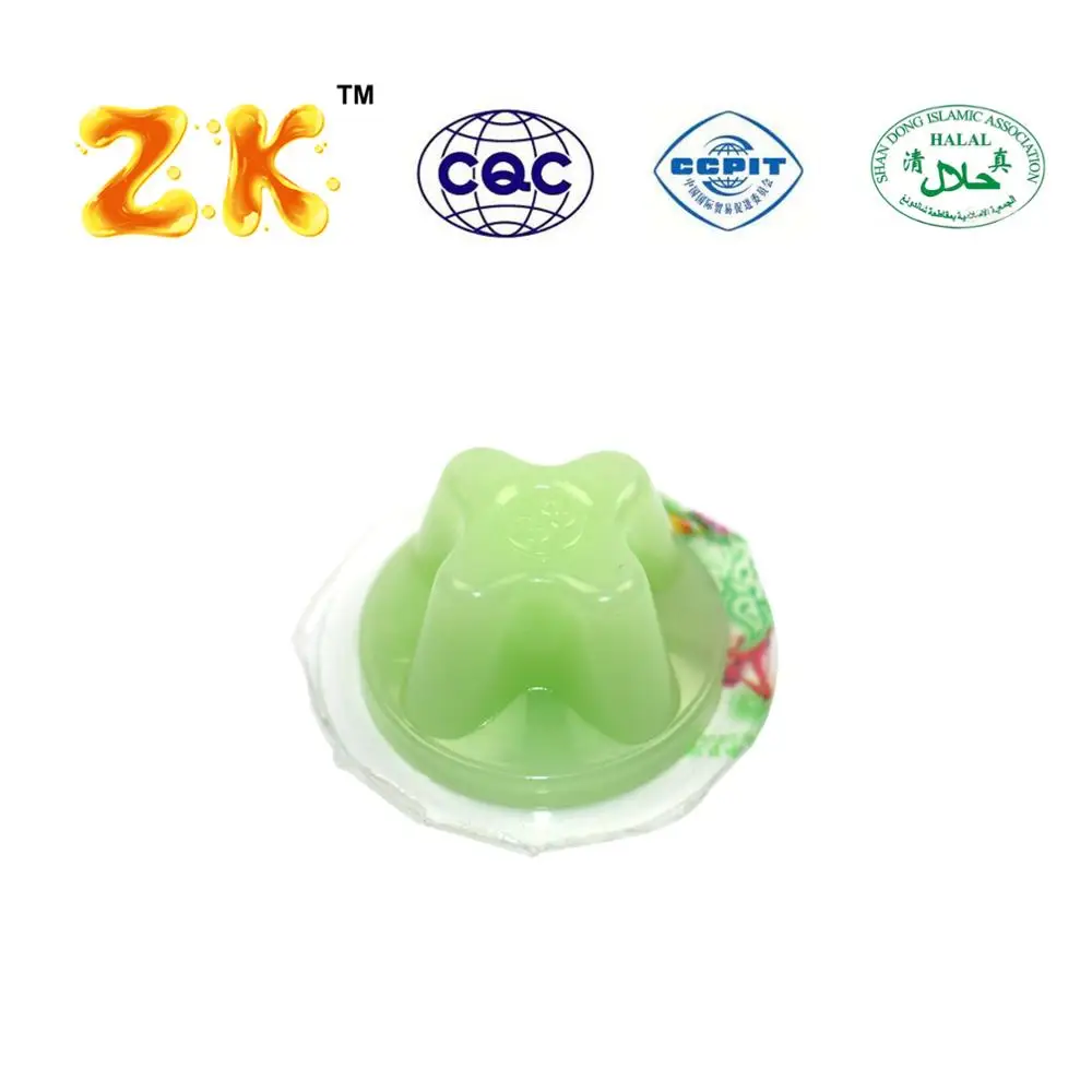 Chaozhou food factory 15g fruit jelly pudding jar packing mango pudding jelly
