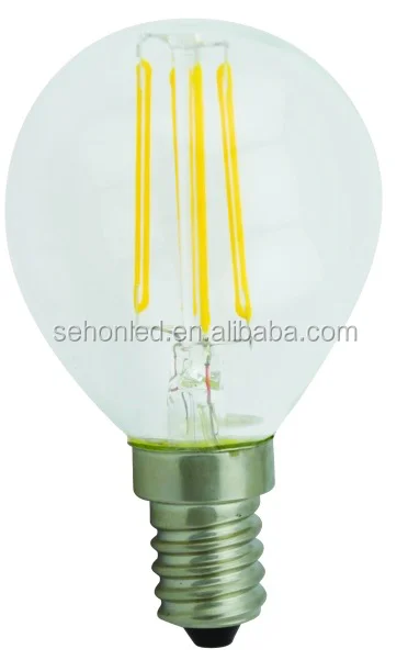 Edison Retro Bulb G45 Led 2w 4w 6w Filament Light Bulb E27 E14 220v Glass Shell Vintage Style Led Lamp