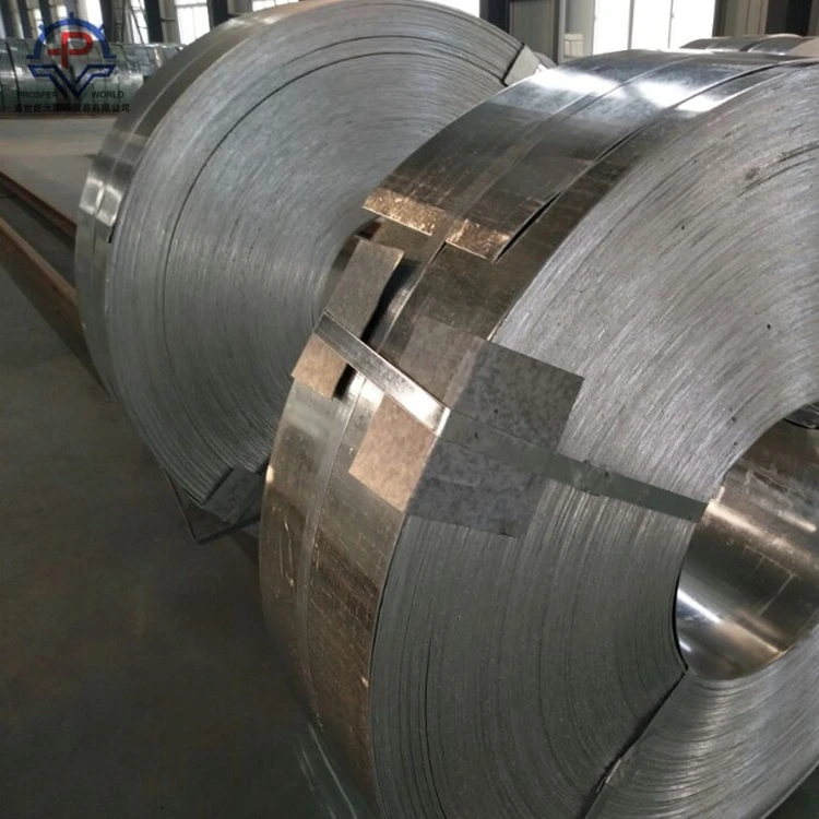 cold rolled Zinc Coated hot dipped Galvanized Steel strip coil for binding belt