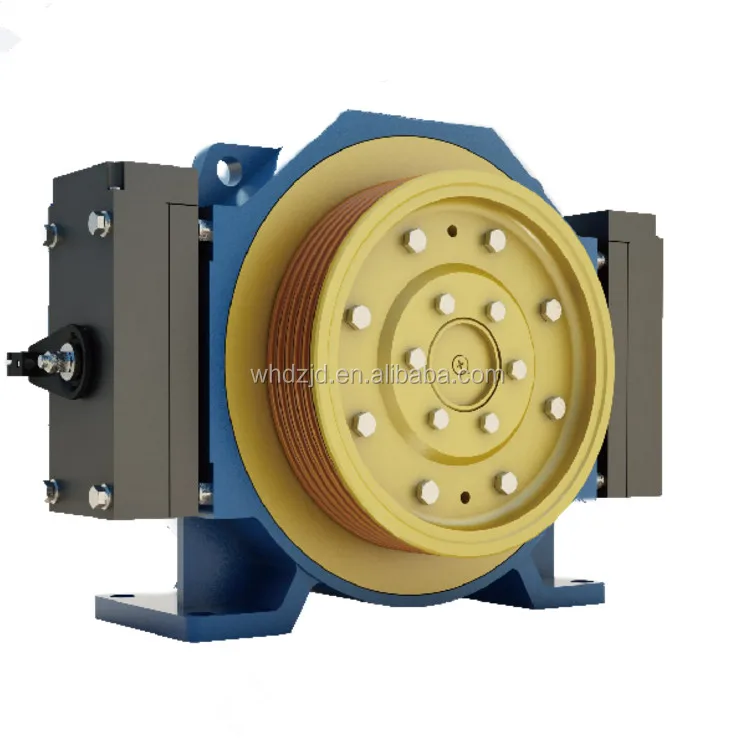 Block electromagnetic  Brake for 630KG passenger elevator machine