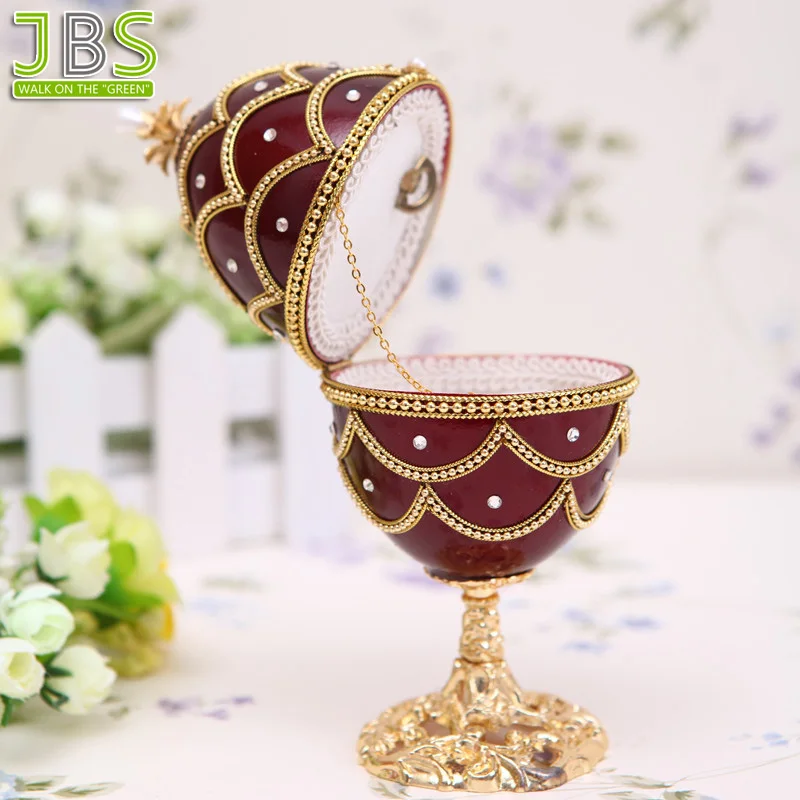 
Faberge Egg Jewelry Music Box For Girls Easter Egg Artists 