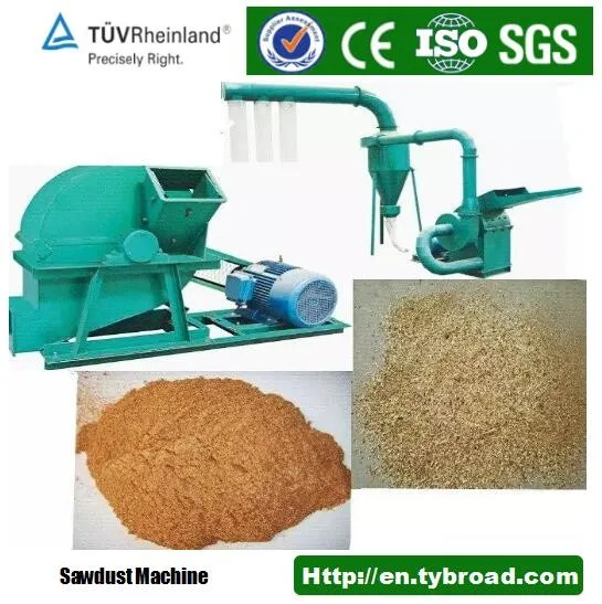 grinding wood chips to sawdust machine