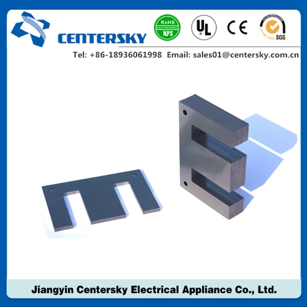 Single phase silicon steel strip ei 105 transformer