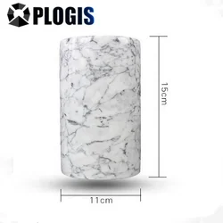 Wholesale personalized Marble Ice Bucket for beer and wine bottle holder stand white stone marble chiller ice bucket